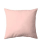 COTE DECO Lot de 2 Taies d\'Oreillers Microfibre 63x63 cm  Rose