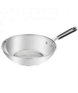 TEFAL Poele wok Pro Inox  Ř 28 cm  Induction