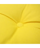 Tete de lit coussin 100% coton uni  50x70 cm  Jaune moutarde