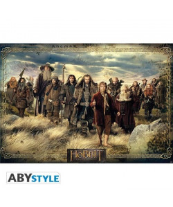 Poster Le Hobbit  Groupe  98 x 68 cm