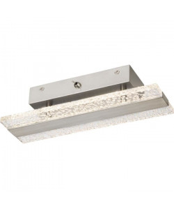 Applique LED en nickel mat 30x7x9cm