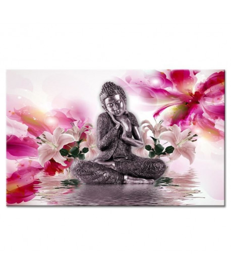 Tableau Déco Ambiance Zen Déco Bouddha Moderne  Zen  80x50 cm