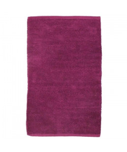 CHENILLE Tapis en coton  55x85 cm  Violet