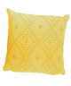 O\'CBO Coussin déhoussable AZTEQUES 55x55 cm  Jaune