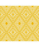 O\'CBO Coussin déhoussable AZTEQUES 55x55 cm  Jaune