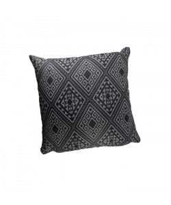 O\'CBO Coussin déhoussable AZTEQUES 55x55 cm  Noir