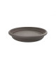 PLASTIKEN plateau rond Ř 60 cm pour pot rond  Taupe