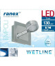 RANEX Applique de salle de bain orientable