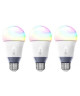 TPLINK Lot de 3 Ampoules LED LB130 connectées WiFi E27 avec changement de couleur, de blanc et de luminosité