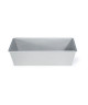 IMF Moule a cake sans rebord Steel  24 x 11 x 8 cm  Gris