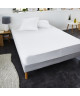 SWEETNIGHT Protegematelas TOP PRIX 140x190 / 200 cm  Blanc