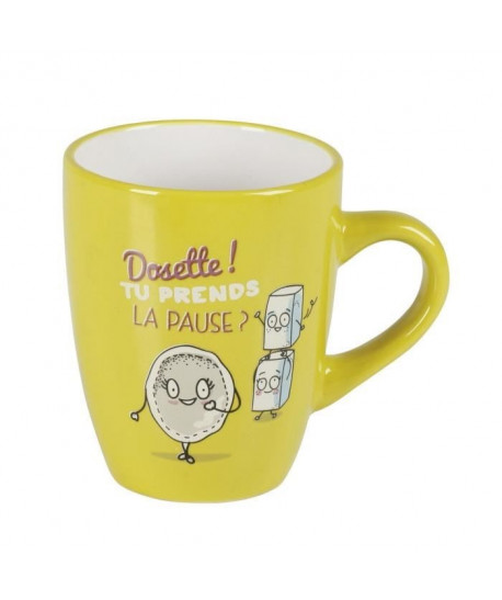 Mug en céramique CAFE COLOR dosette 0,36L anis