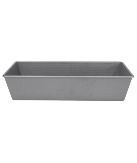 IMF Moule a cake sans rebord Steel  30 x 11 x 8 cm  Gris