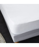 SWEETNIGHT Protegematelas 100% coton épais ROMY 90x190 / 200 cm  Blanc