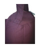 Poire Coton SALSA Aubergine 80x120 cm