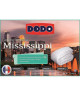 DODO Couette tempérée 300g/m˛ Anti Acariens MISSISSIPPI 240x260 cm blanc