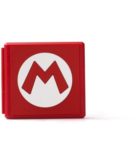 Boîtier pour carte de jeu Mario  Rouge