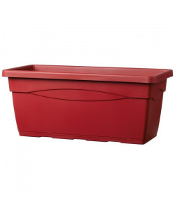 DEROMA Jardiniere Salisburgo  100x44,5x40,5cm  92l  Rouge griotte