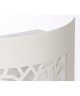 TRAZOS Applique murale extérieure en métal finition blanc et diffuseur en PVC