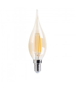XQLite Ampoule bougie LED E14 XQ1463G 4 W équivalent a 30 W blanc extra chaleureux