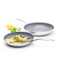 GREENCHEF PROFILE Poele  Ř 20 cm  Gris  Tous feux induction