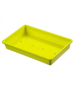 NATURE Terrine pour semis  coloris citron 6 X 37,5 X 24cm