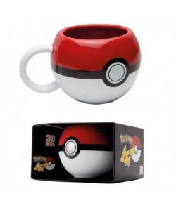 Mug 3D Pokémon: Pokeball