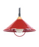 M&B ETOILE Suspension tôle acier  40x40x80 cm  Rouge