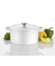 LAGOSTINA Cocotte en fonte ronde 6 l  Couvercle condensateur E6324614 Tous feux dont induction