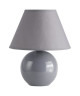 BRILLIANT Lampe a poser/chevet Prime hauteur 23 cm Ř20 cm E14 40W gris foncé