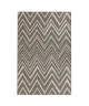 FLOORLUXE Tapis de salon tissé plat taupe champagne 120x170 cm