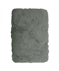 NEO YOGA Tapis de salon ou chambre en microfibre extra doux  60x90 cm  Gris clair