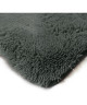 NEO YOGA Tapis de salon ou chambre en microfibre extra doux  120x170 cm  Gris foncé