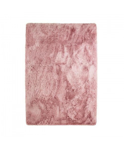 NEO YOGA Tapis de salon ou chambre en microfibre extra doux  120x170 cm  Rose