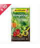 ALGOFLASH Lot de 10 sacs de Terreau Rempotage Plantes vertes et plantes fleuries  6 L