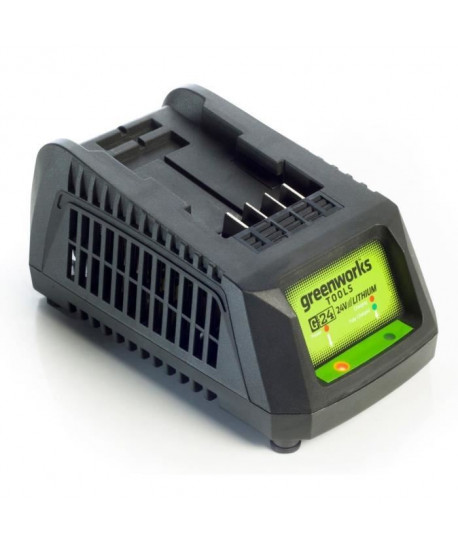 GREENWORKS TOOLS Chargeur de batterie universel  24 V  Mémoire de charge