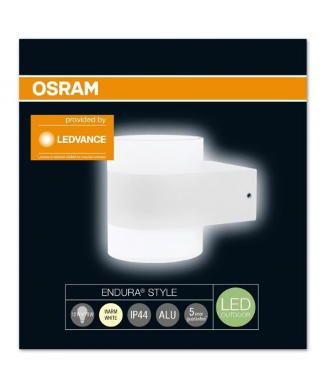 OSRAM Applique extérieure Endura Style UpDown  13 W  Blanc chaud