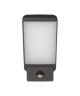 OSRAM Applique extérieure Endura Style Wall Sensor  15 W  Carré  Gris chaud