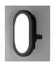 OSRAM Applique extérieure a LED Bulkhead  6 W  Noir froid