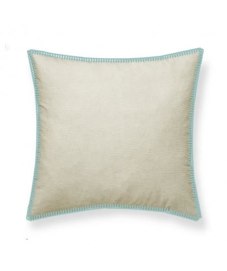 TODAY Coussin Canvas Hippie Chic en velours  50x50 cm  Bleu