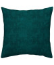 TODAY TROPIK SUMMER Coussin déhoussable Forest  Velours et chambray  40 x 40 cm Vert foncé