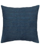 TODAY TROPIK SUMMER Coussin déhoussable Eclipse  Velours et chambray  40 x 40 cm  Bleu nuit