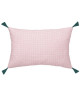 TODAY TROPIK SUMMER Coussin Pampilles Aurora Forest  30 x 50 cm  Rose et vert foncé