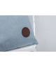 TODAY Coussin Chambray déhoussable Cabane de Plage  40x40 cm  Bleu gris