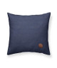 TODAY Coussin Chambray déhoussable Cabane de Plage  40x40 cm  Bleu atlantic