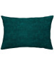 TODAY TROPIK SUMMER Coussin déhoussable Forest  Velours et chambray  30 x 50 cm  Vert foncé