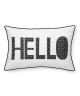 TODAY Coussin 100% coton Hello  30x50 cm