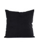 MARLENE BACKER Coussin velours Arsene  45x45 cm  Noir et gris