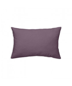 TODAY Coussin déhoussable 100% coton  30 x 50 cm  Violet figue