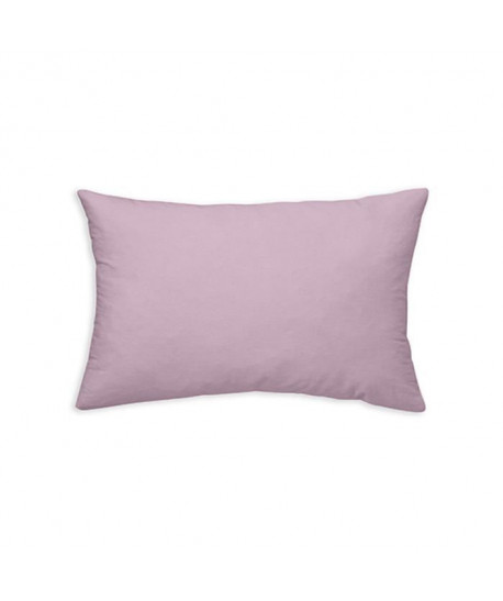 TODAY Coussin déhoussable 100% coton  30 x 50 cm  Rose poudre de lilas